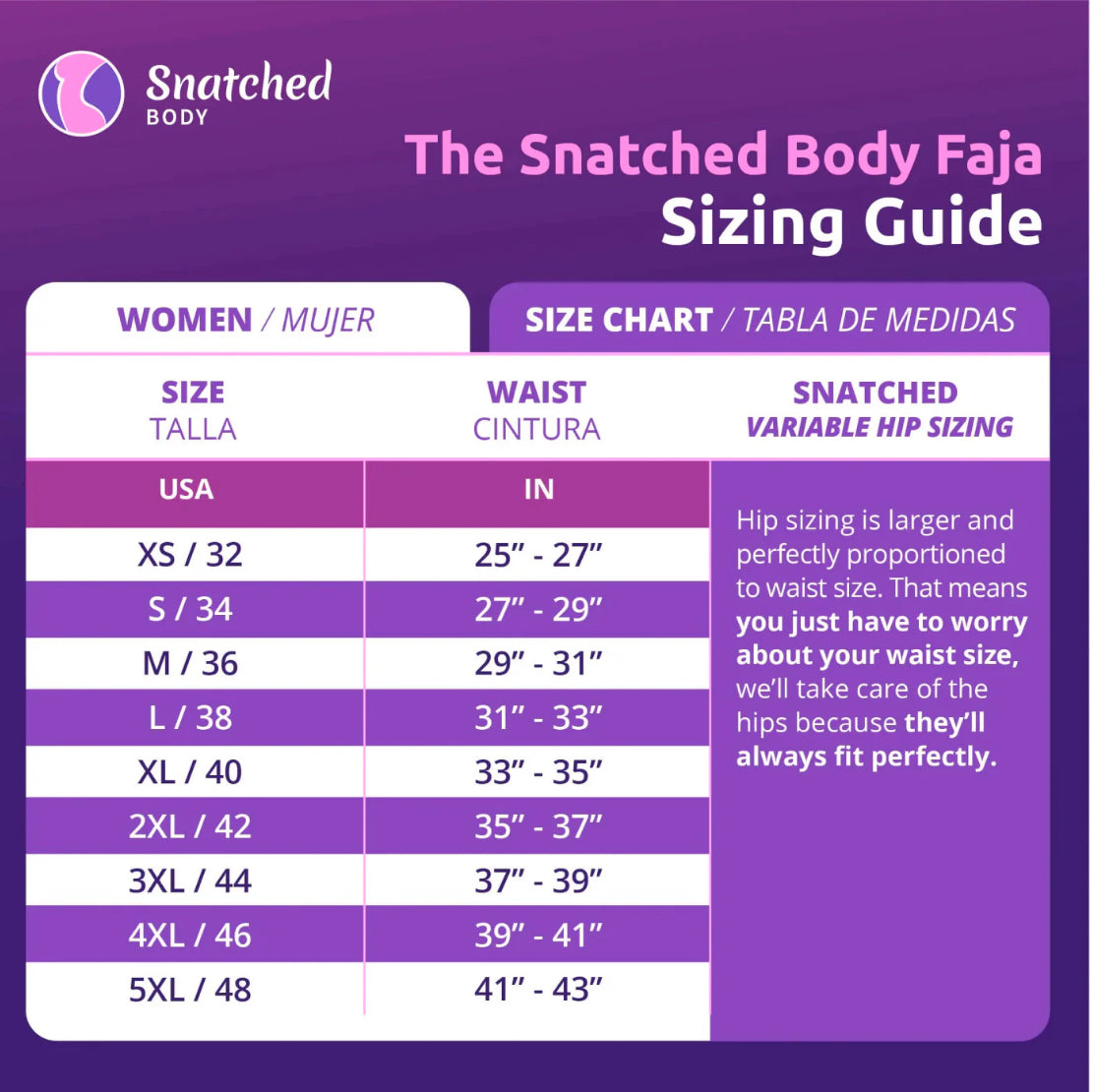 SNATCHED DC02L2 | POST-SURGERY FAJAS COLOMBIANAS | WITH BRA