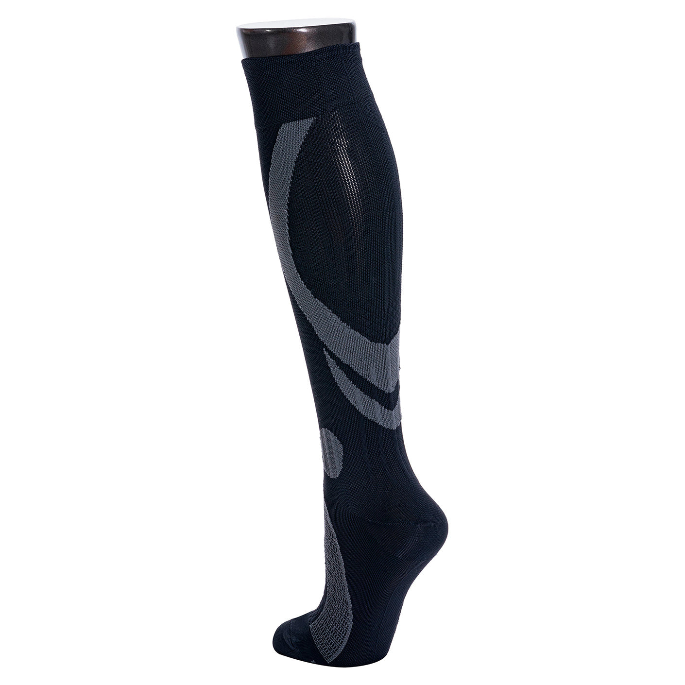 Be Shapy Socks 2 Pack Sports Compression Unisex Athletic Knee High Socks