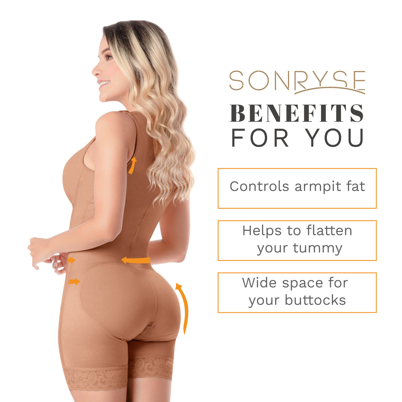 SONRYSE 053 Post Surgery , Postpartum Shapewear