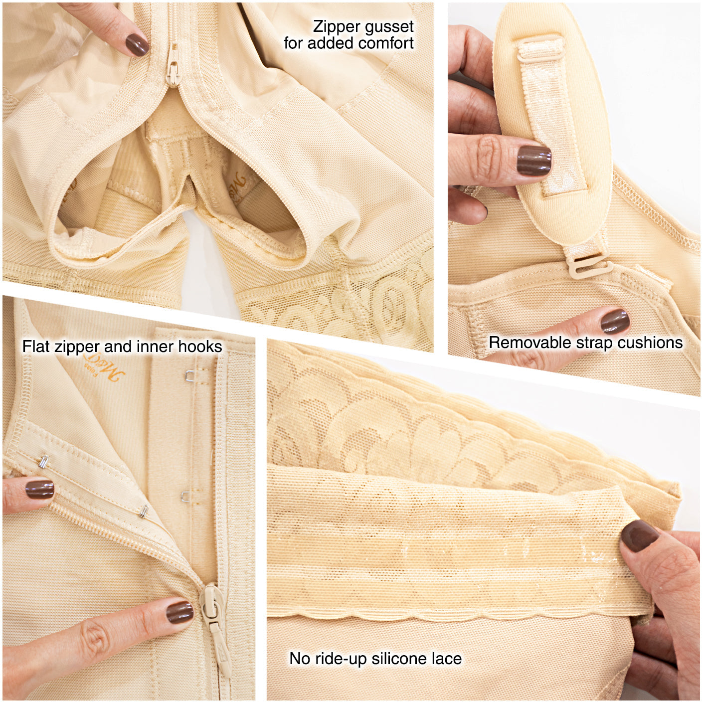 Fajas MYD 0768 Women Mid Thigh Slimming Body Shaper