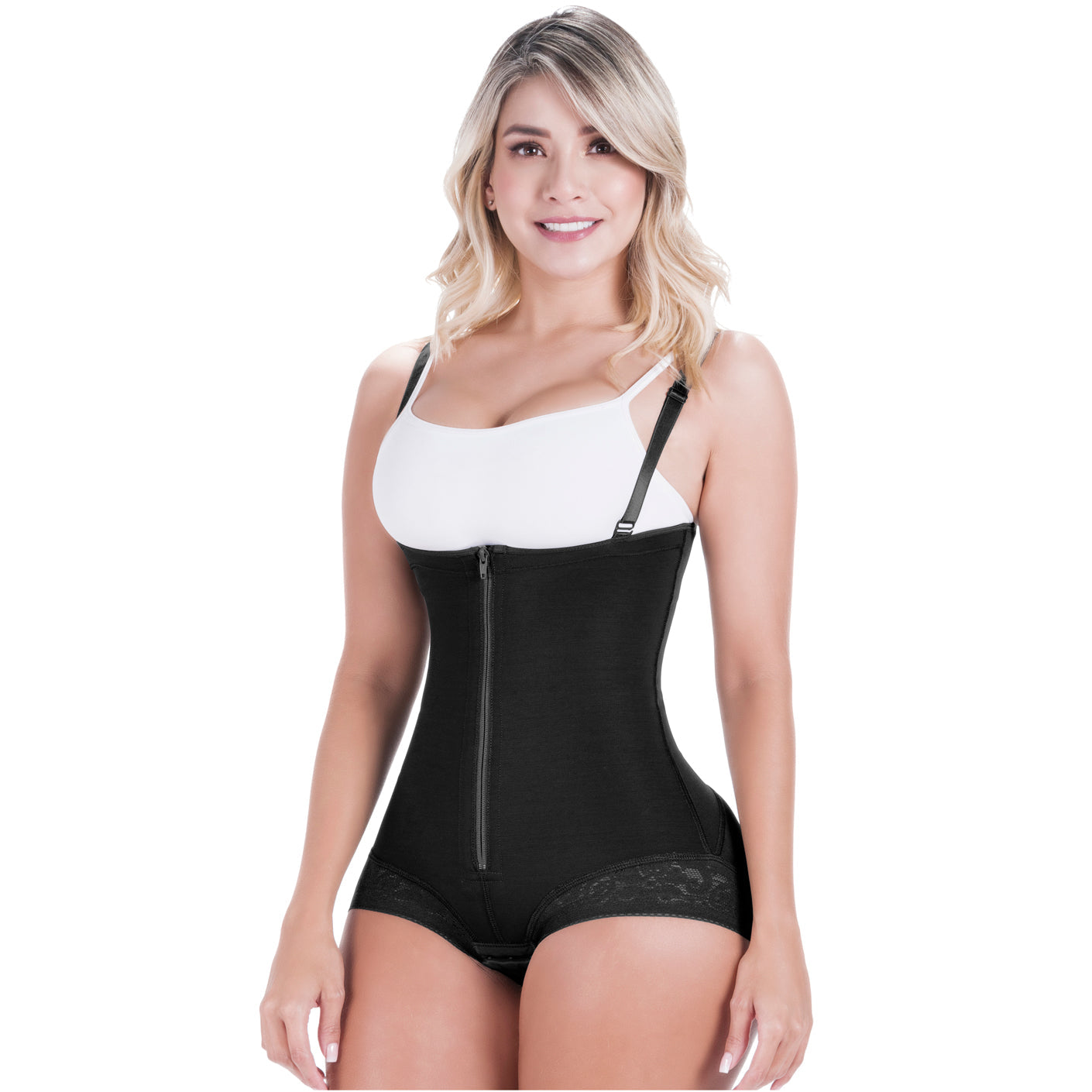 SONRYSE 021ZL Post Surgery Open Bust Panty Shapewear Bodysuit Fajas after Tummy Tuck and Lipo