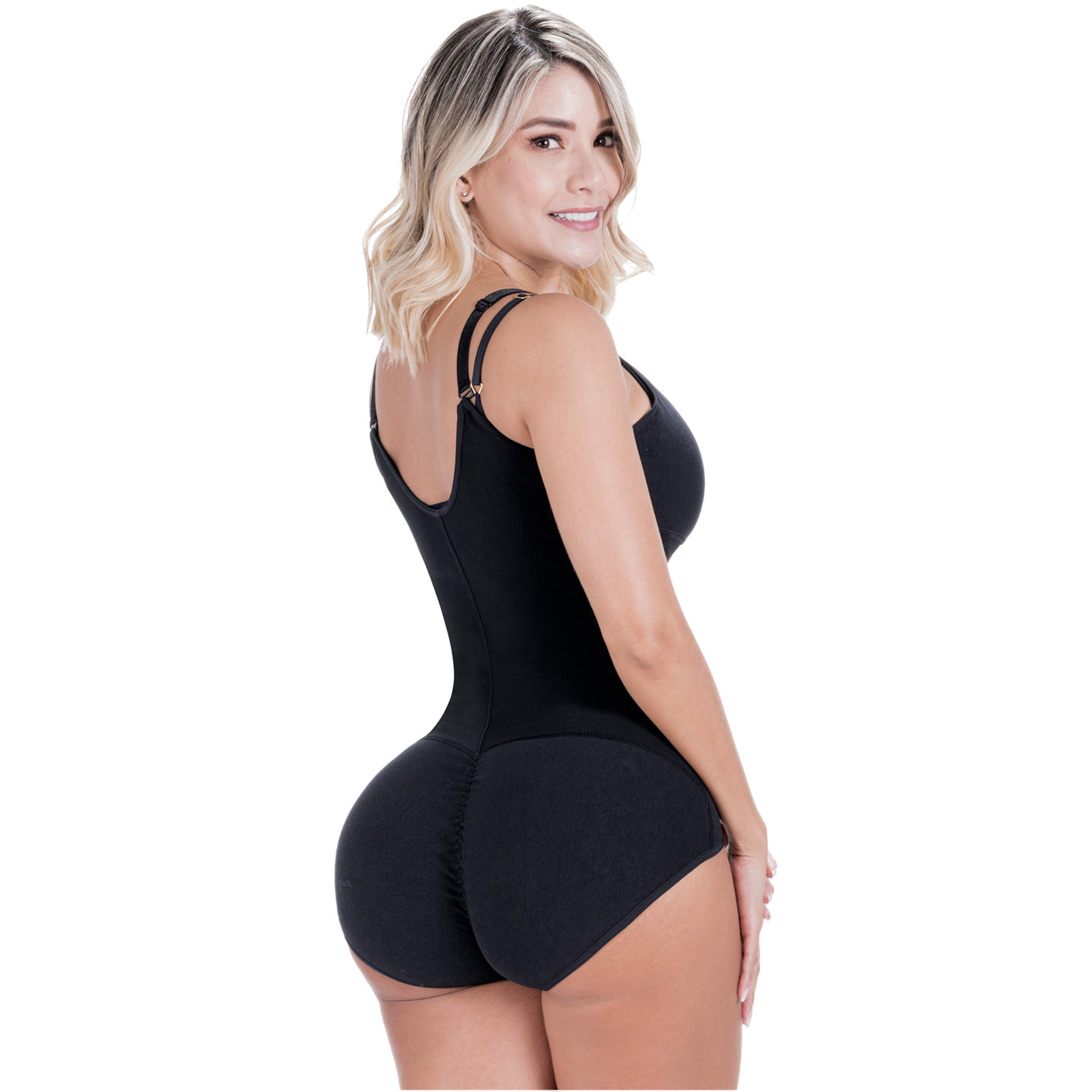 SONRYSE 022ZL Postpartum Faja after Tummy Tuck Post Surgery Open Bust Panty Shapewear Bodysuit