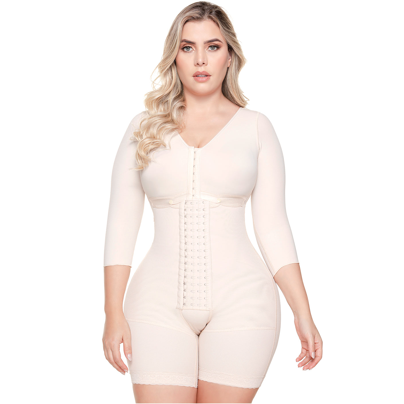 SONRYSE 103BF After Surgery for Women with Built-In Bra – Curved