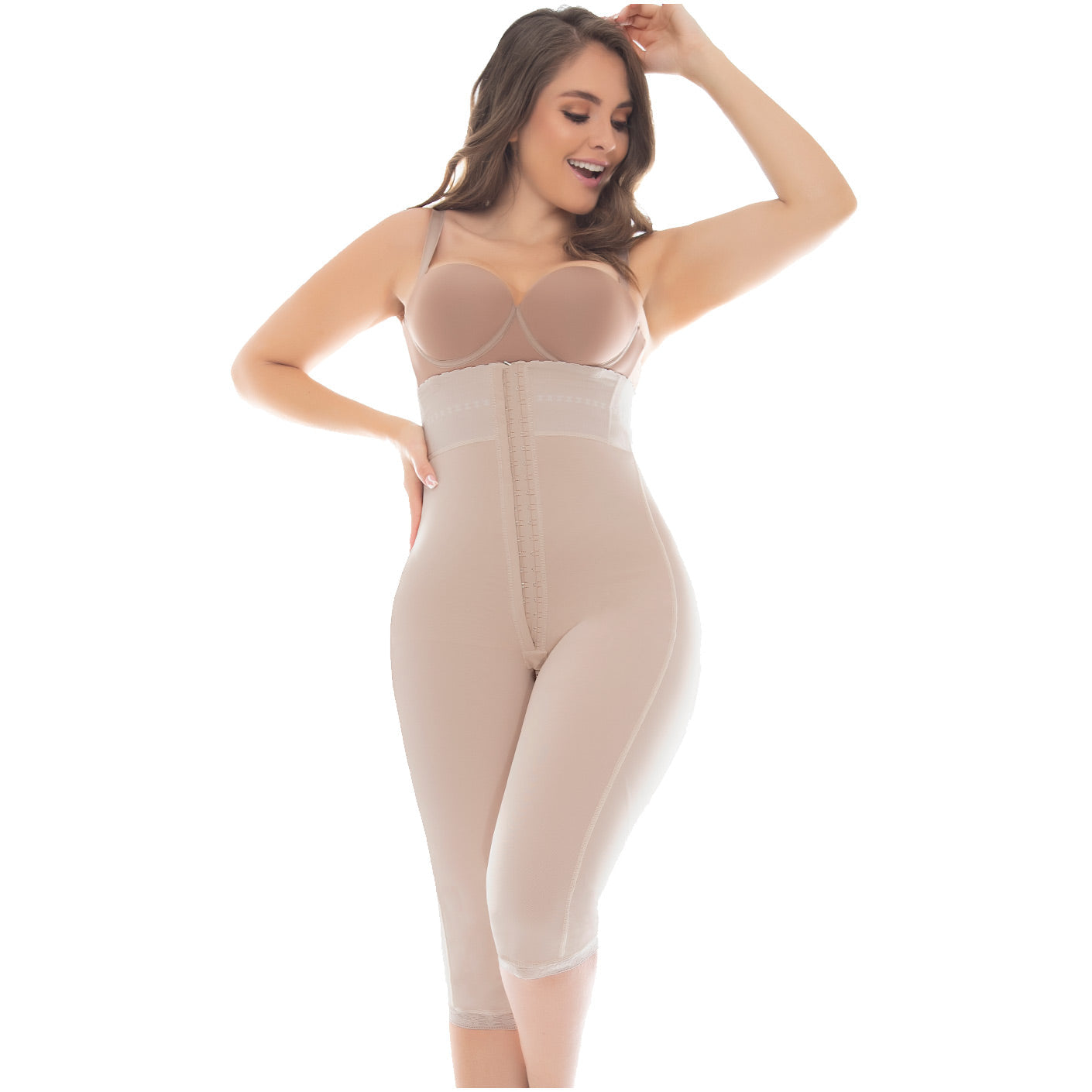 UpLady 6200 High Waisted Tummy Controlling Butt Lifter Body Shaper Powernet
