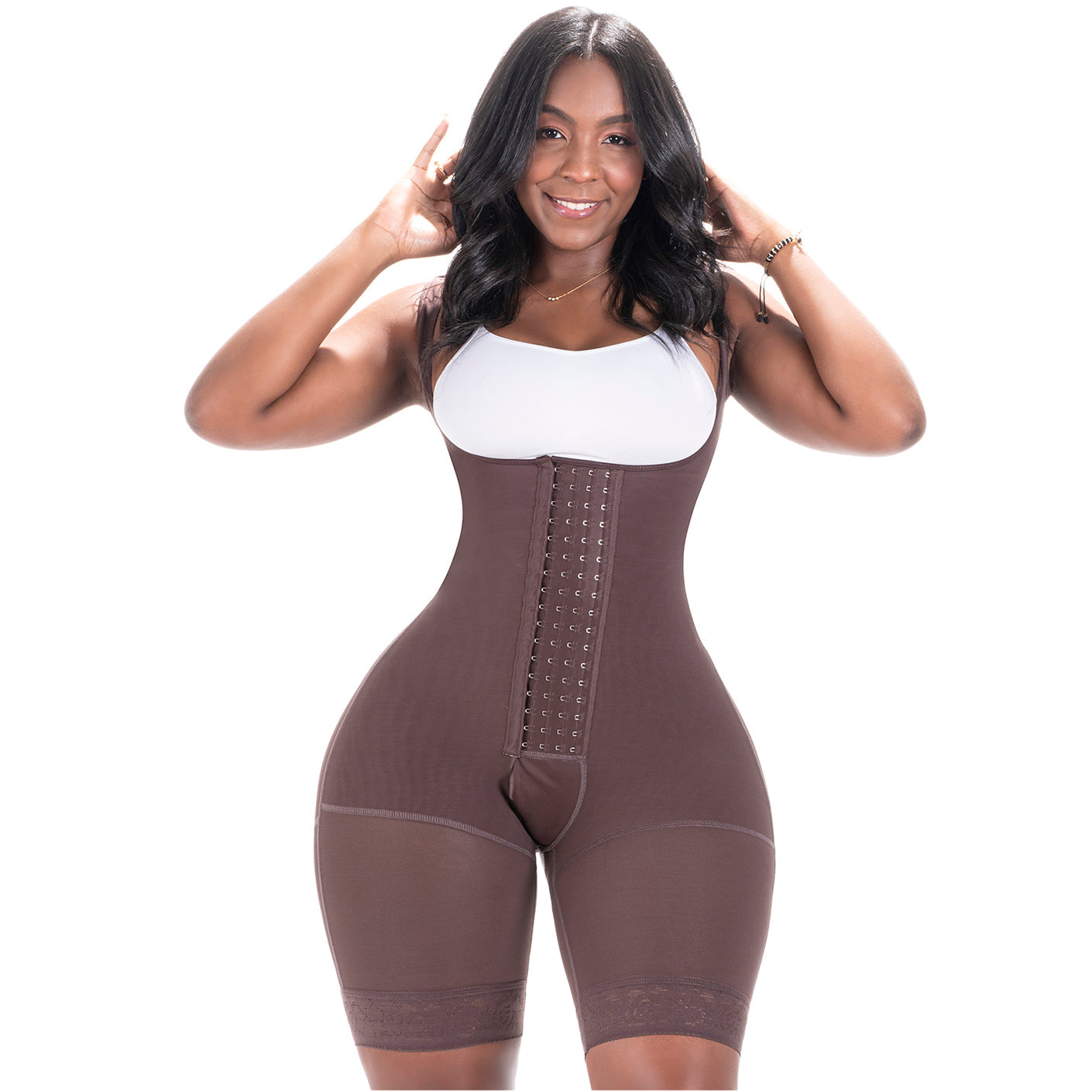 Shapewear & Fajas The Best Faja Fresh and Light Body Shaper for women Full  Coverage Bras Lifts Aligns the Bust With Straps Post Surgical 3-level  adjustable front hook closure Back Support Improves
