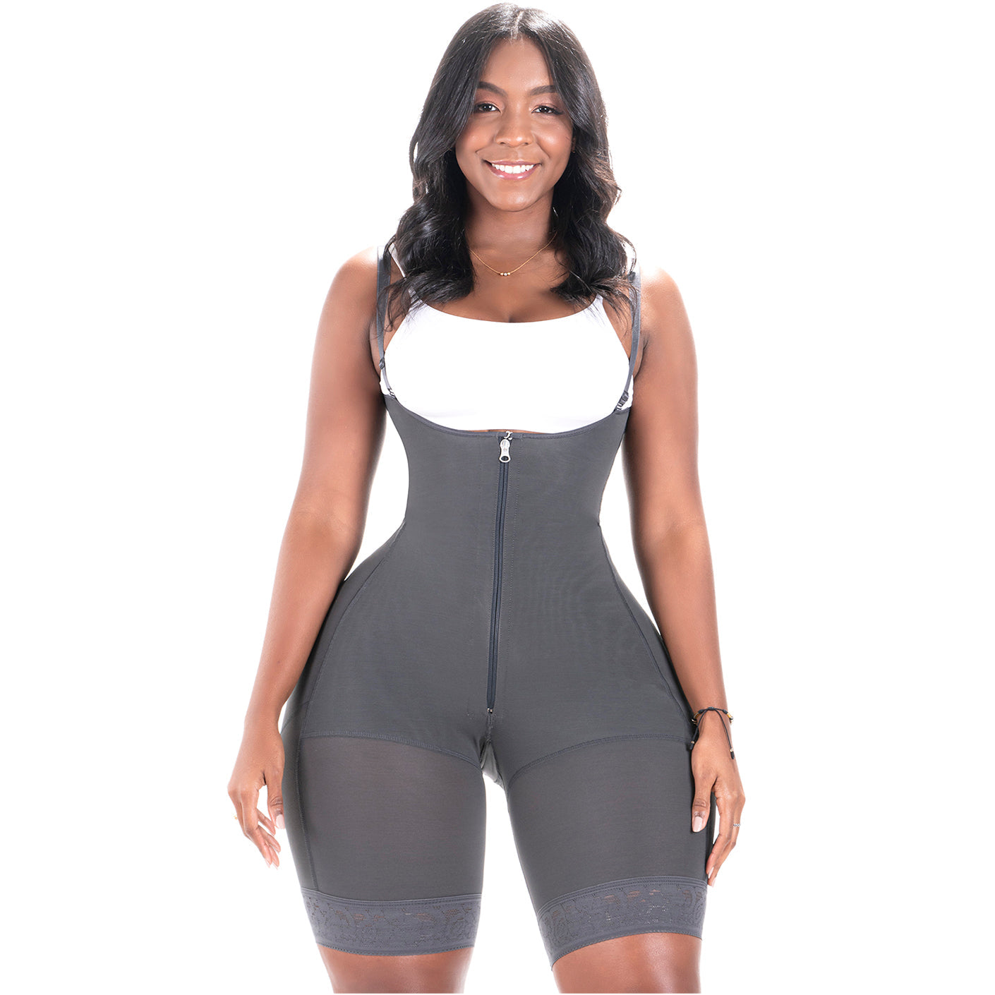 Bling Shapers 099 Faja  For Curvy Wide Hips Small Waist Women Bum Lift Tummy Control Mid Thigh Shapewear