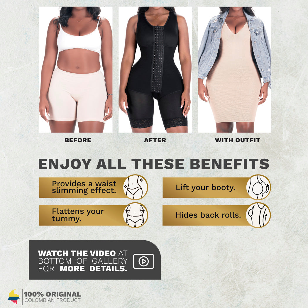 Bling Shapers 553BF Post Surgery & Daily Use Shapewear Bodysuit