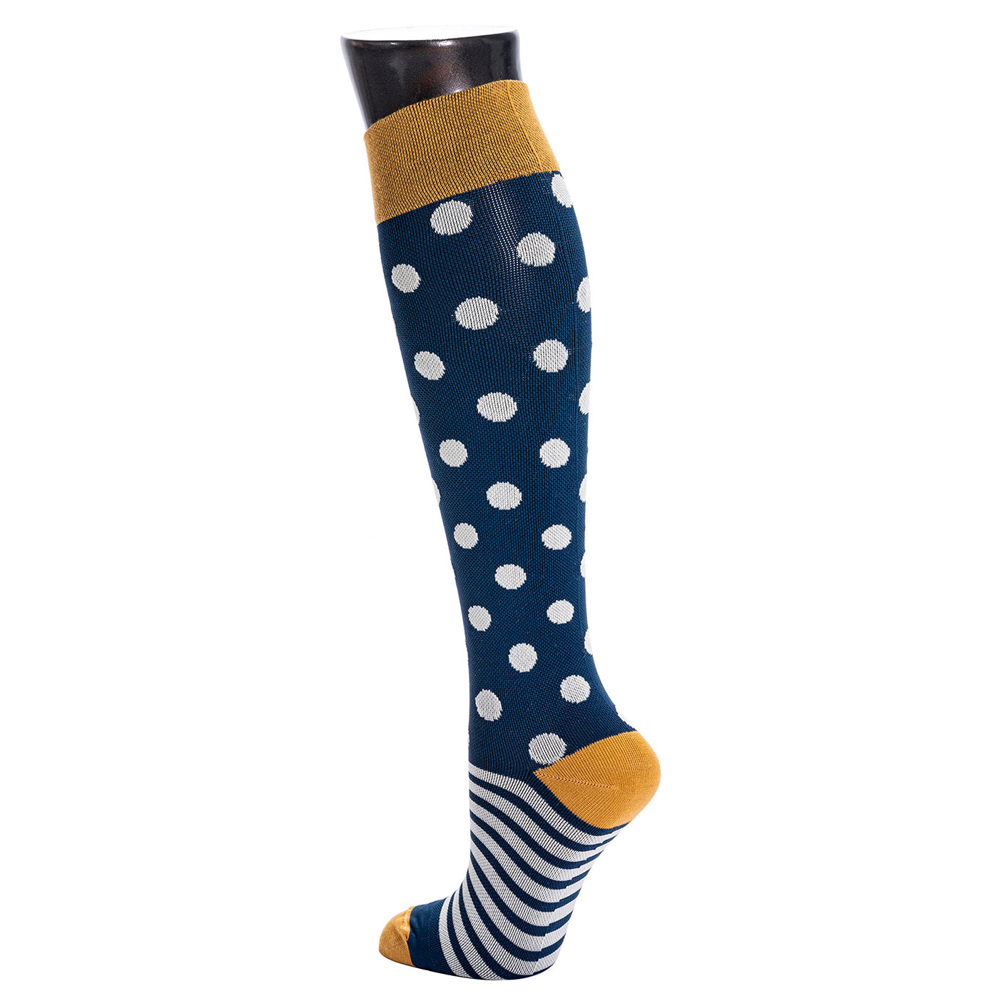Be Shapy 2 Pack High Knee Compression Colorful Socks