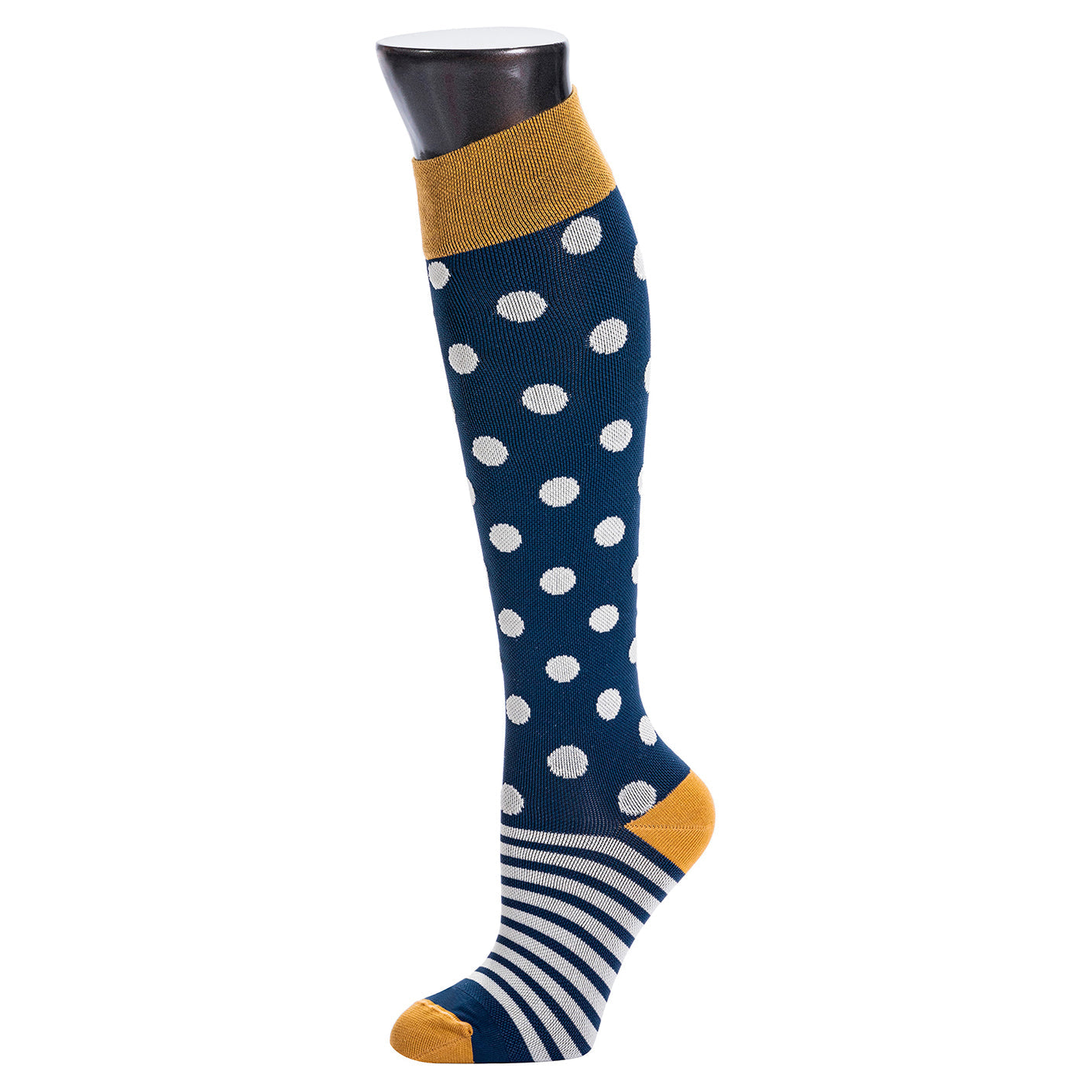 Be Shapy 2 Pack High Knee Compression Colorful Socks