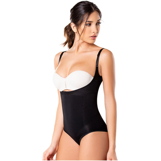 Diane & Geordi 2352 Seamless Braless Women's Bodysuit Shapewear Powernet