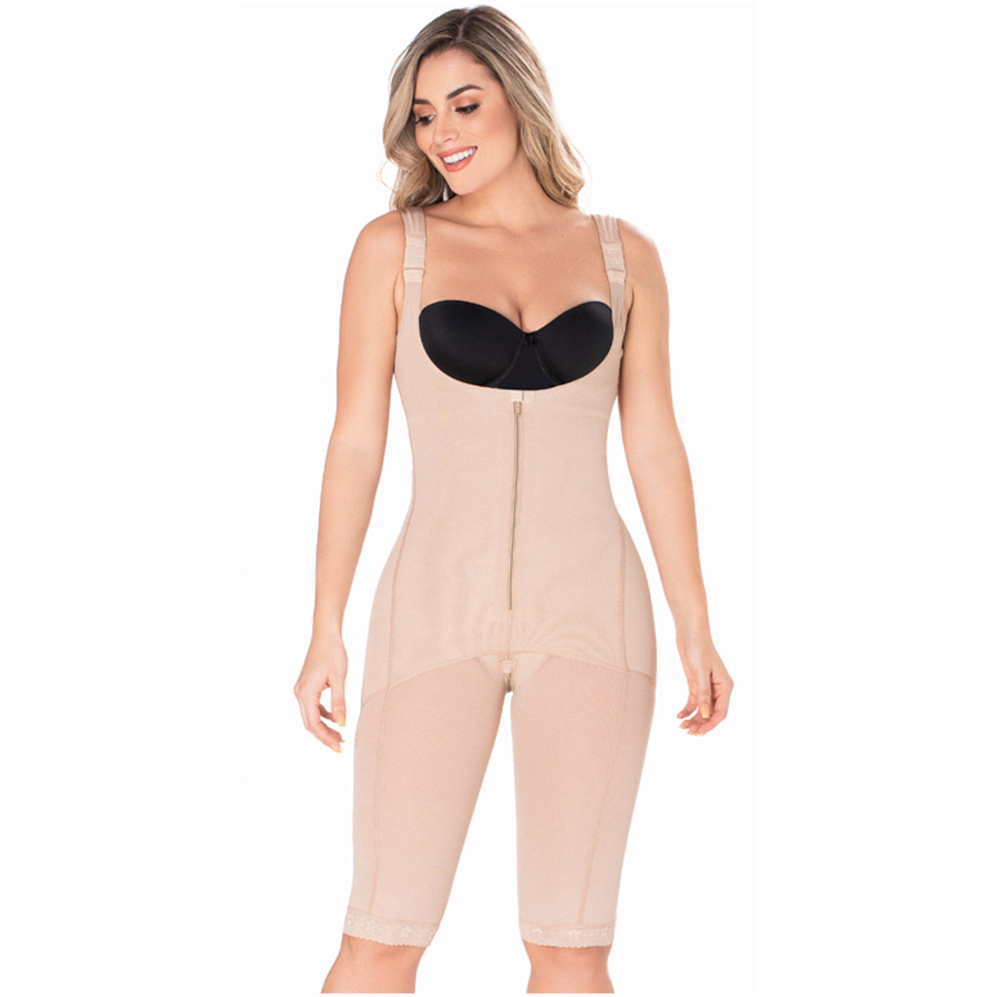 Diane & Geordi 2397 Knee Length Full Body Shaper for Butt Lifter 