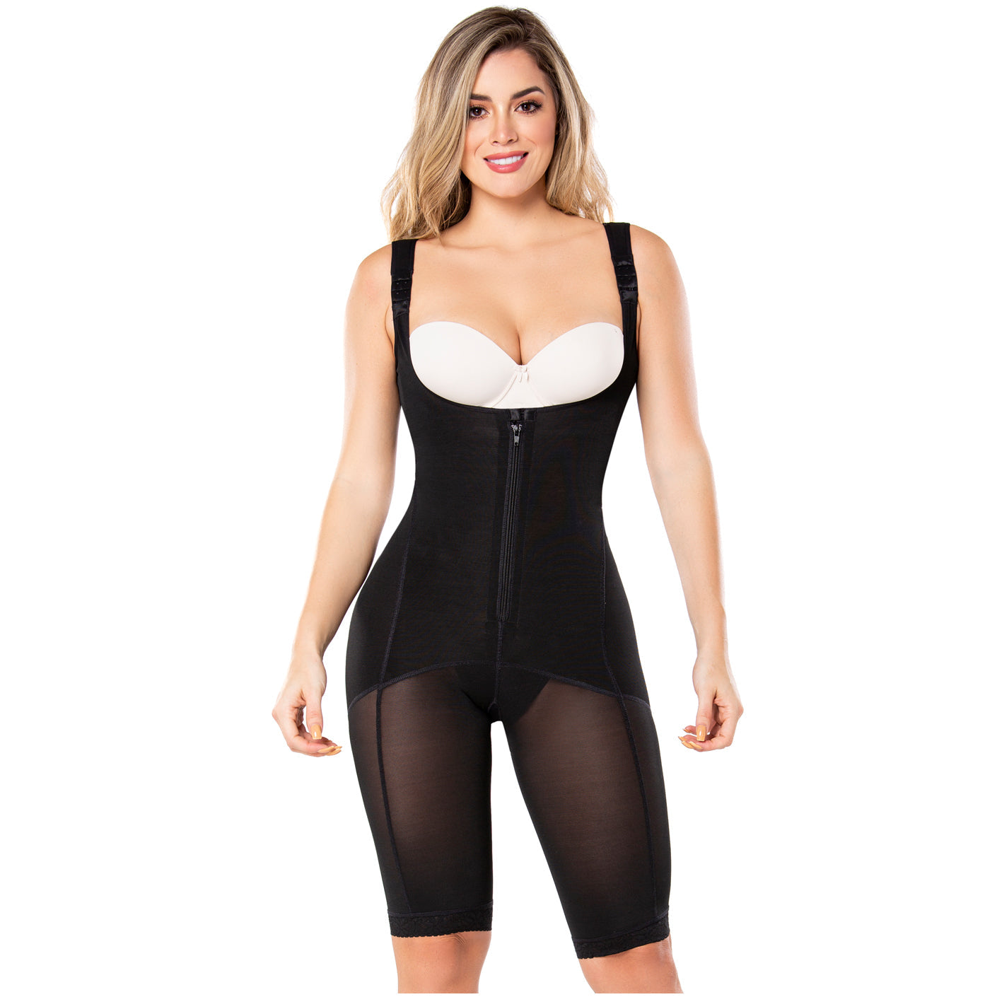 Diane & Geordi 2397 Knee Length Full Body Shaper for Butt Lifter 