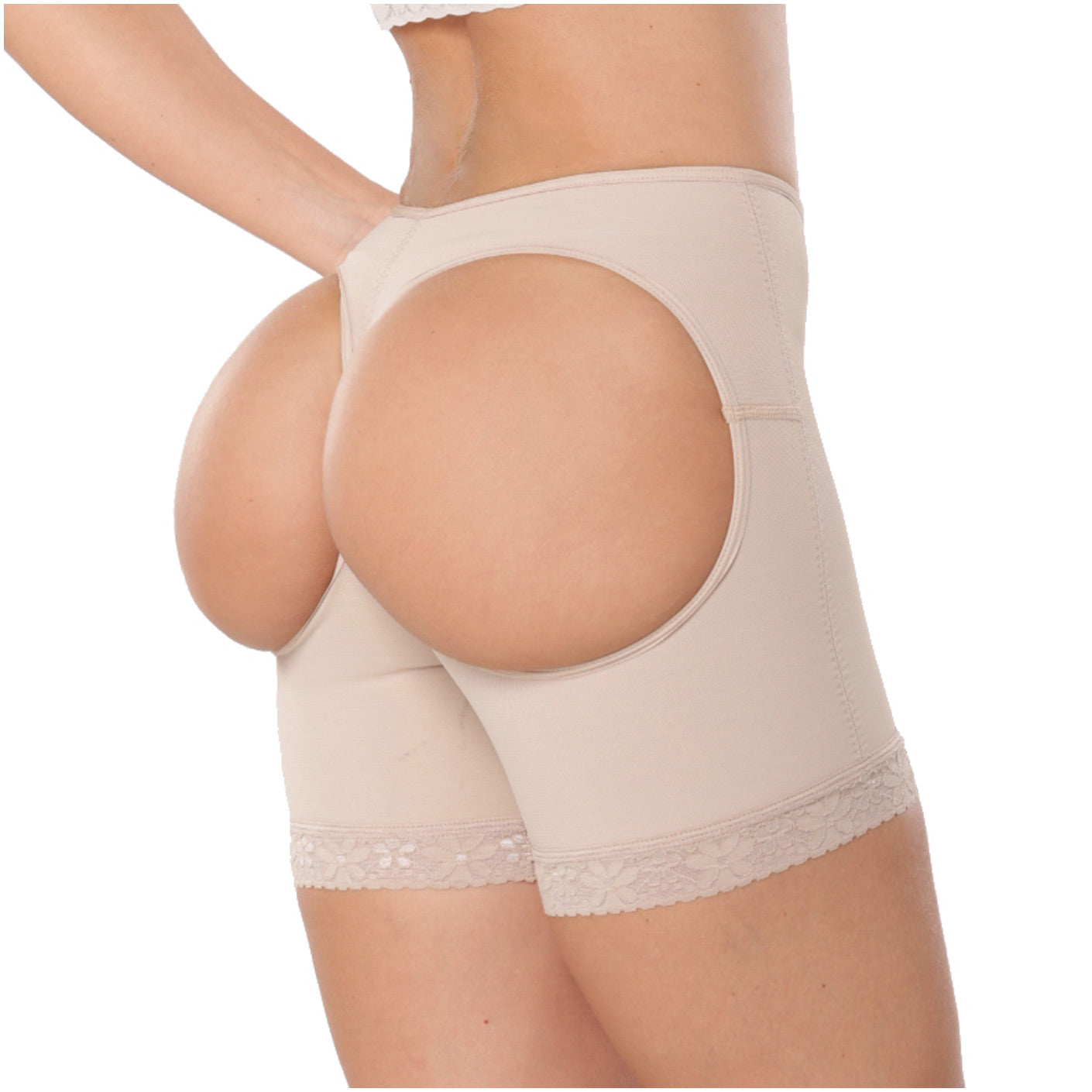 Diane & Geordi 2398 Mid Thigh Extra Firm Shapewear Seamless Butt Lifting