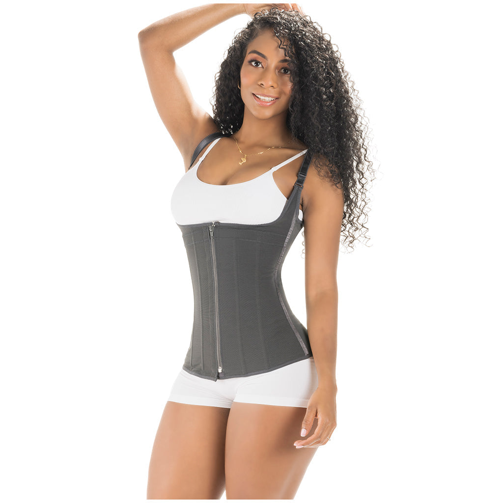 SONRYSE 024ZL  Open Bust Shaper Tummy Control Shapewear Vest Girdle 