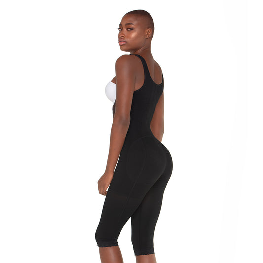 Fajas MariaE FU125 Women Post-surgery Open bust Stage 3 Shapewear Powernet