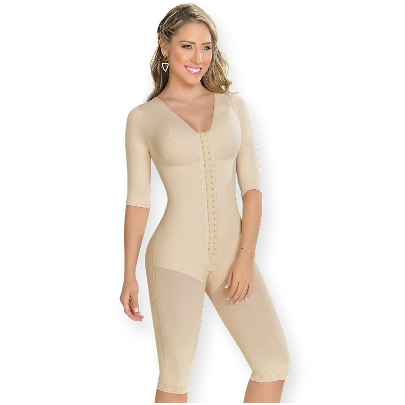 Fajas MYD 0161 Full Bodysuit Body Shaper for Women / Powernet - Pal Negocio