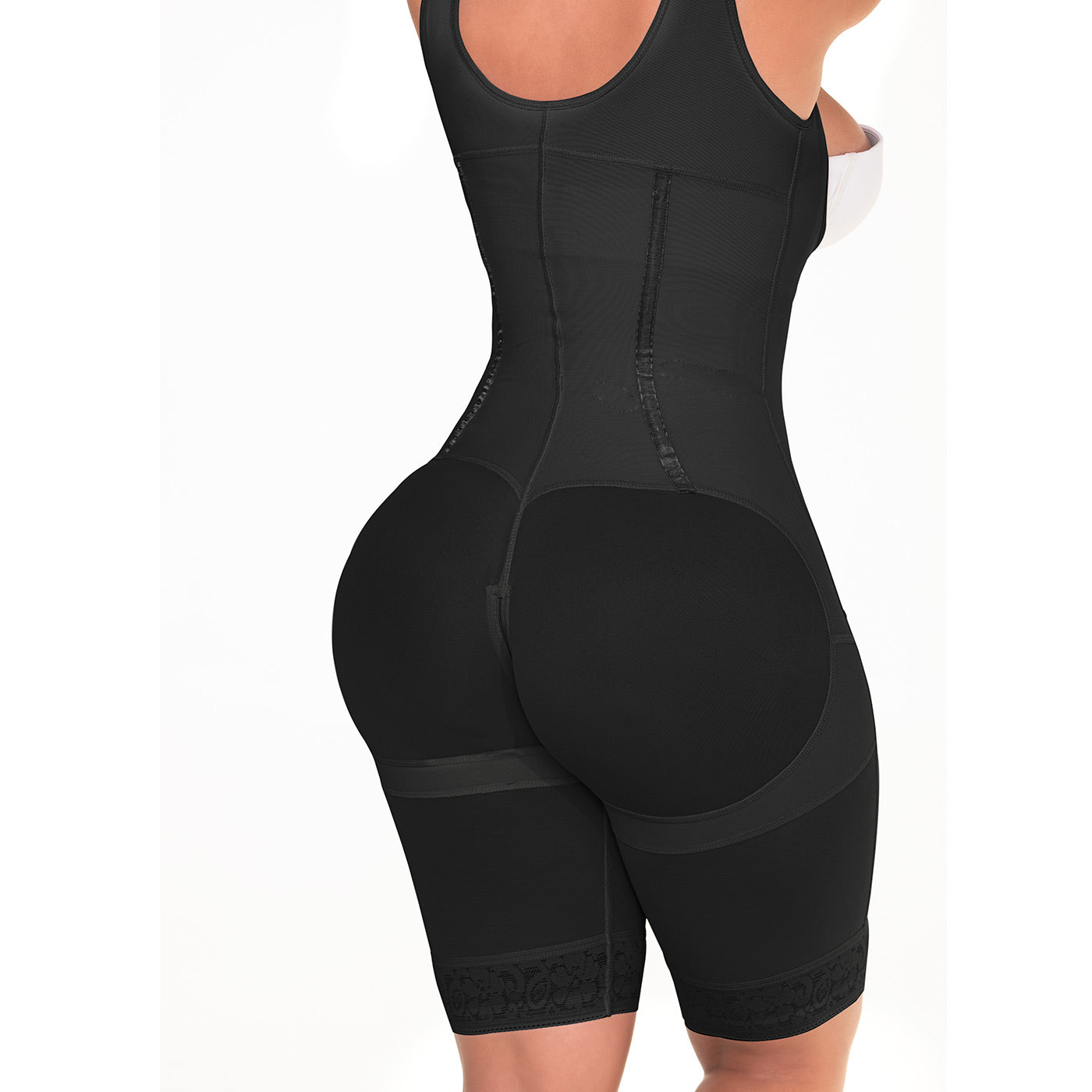 Fajas MariaE RA003 Women Open Bust Shapewear Tummy Control