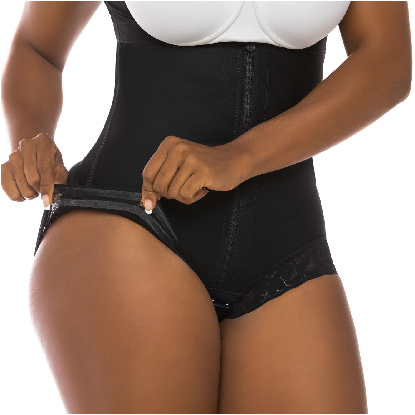Fajas Salome 0413 Butt Lifter Tummy Control Shapewear for Women / Powernet