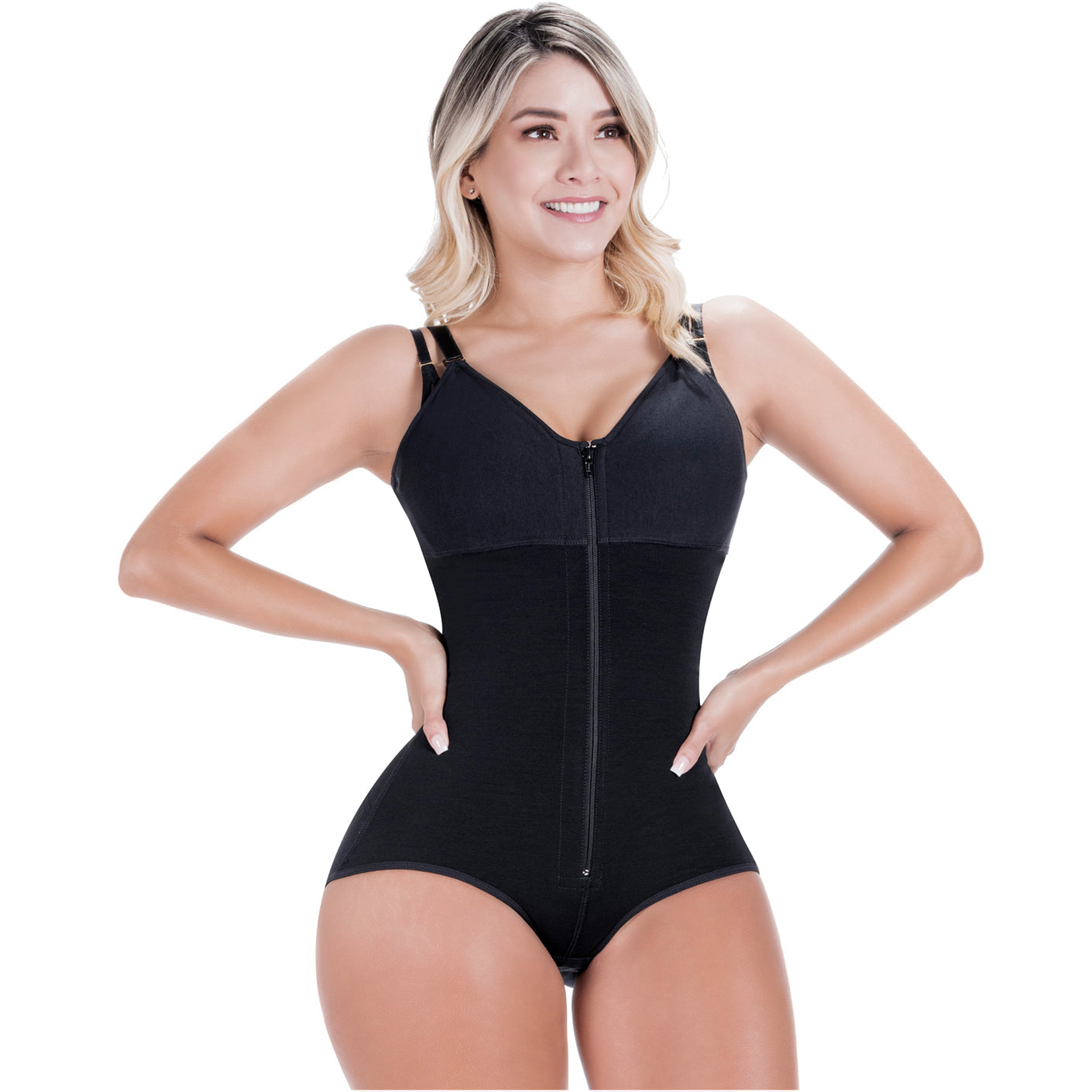 SONRYSE 022ZL  Postpartum Faja after Tummy Tuck Post Surgery Open Bust Panty Shapewear Bodysuit
