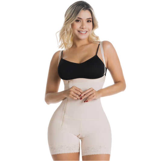 SONRYSE 050 Postpartum Stage 2 Lipo Compression Garment Open Bust & Tummy Tuck Shapewear