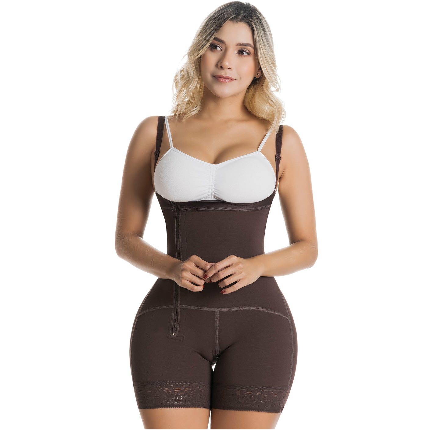 SONRYSE 050 Postpartum Stage 2 Lipo Compression Garment Open Bust & Tummy Tuck Shapewear