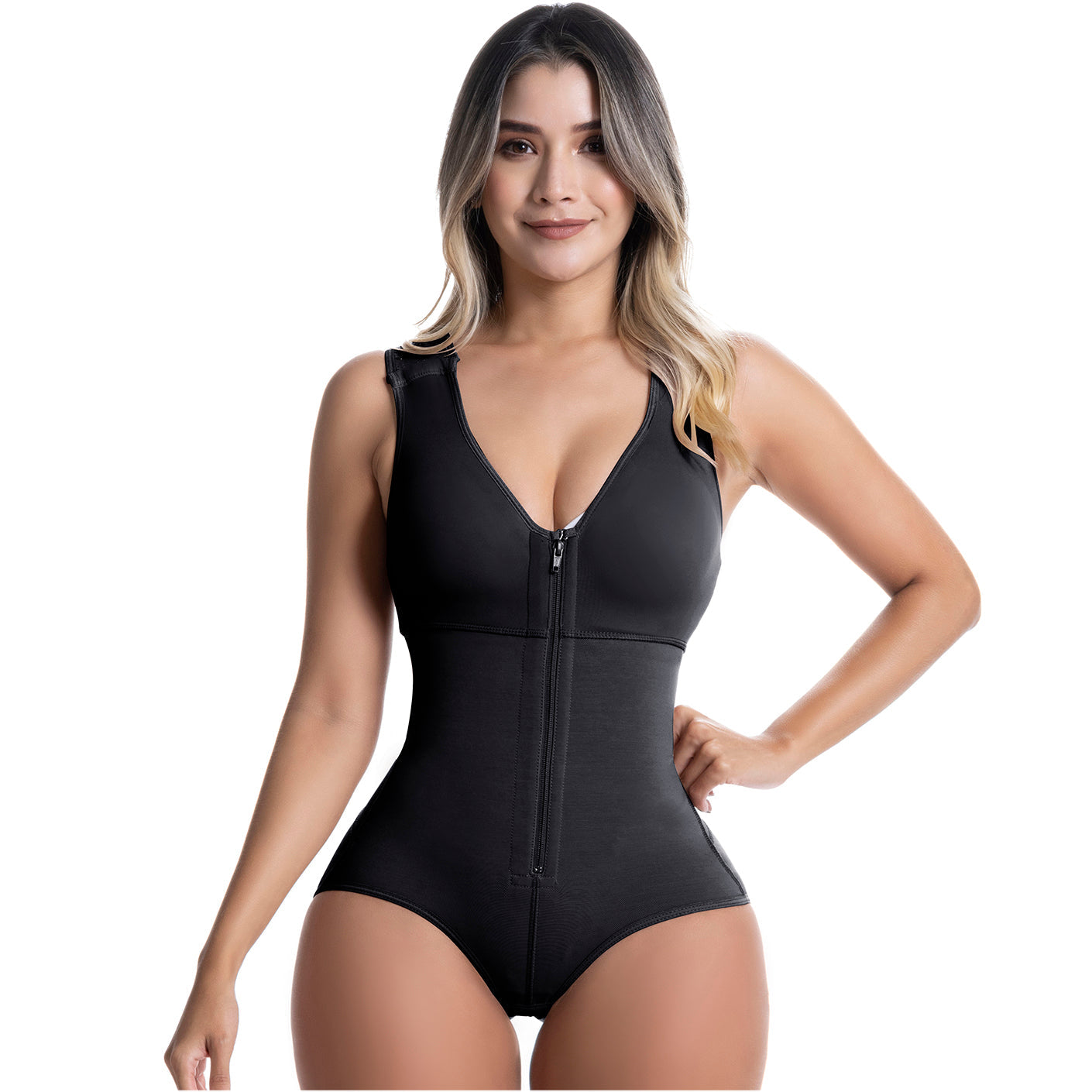 SONRYSE 055 Panty Bodysuit Shapewear with Built-in Bra Postpartum 