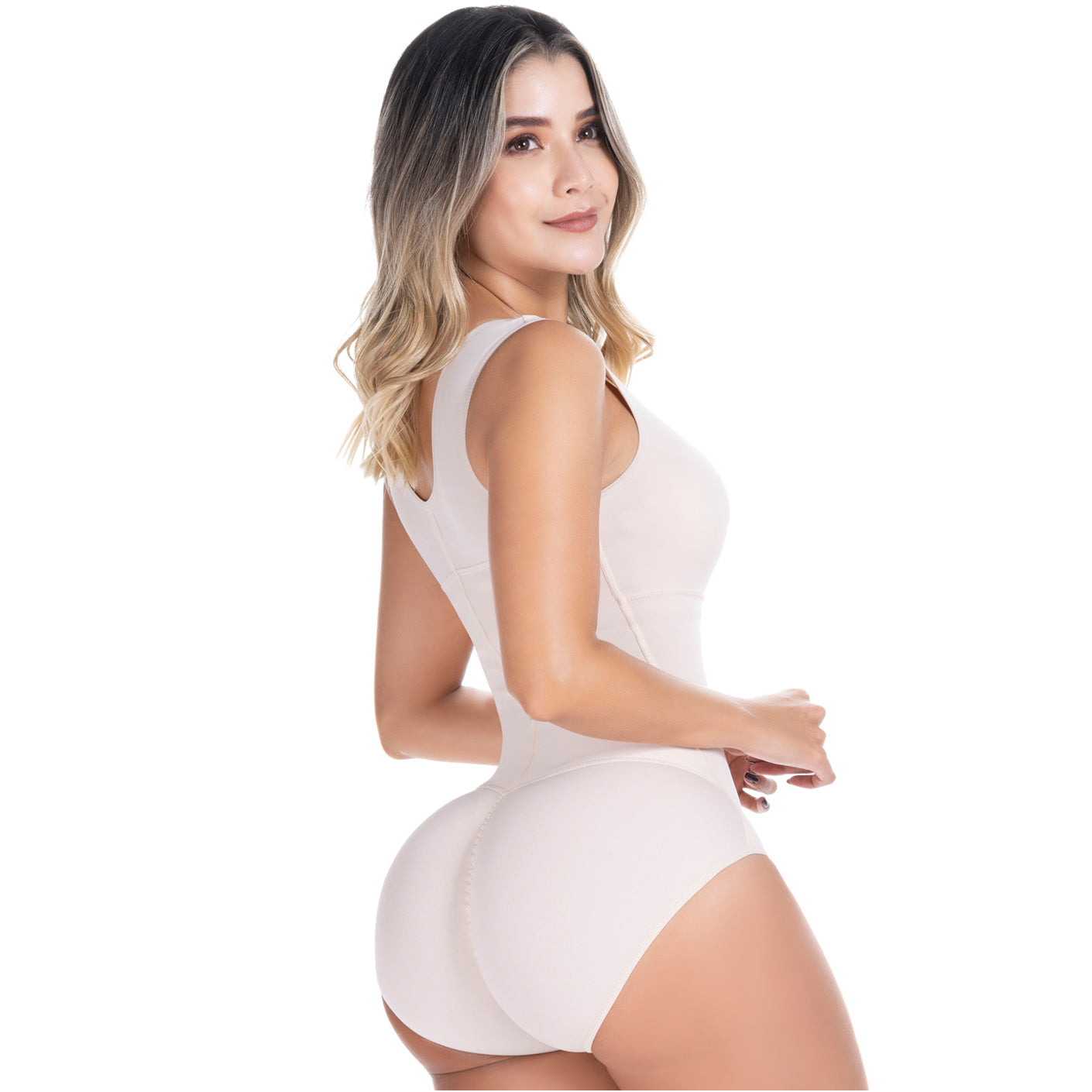 SONRYSE 055 Panty Bodysuit Shapewear with Built-in Bra Postpartum 