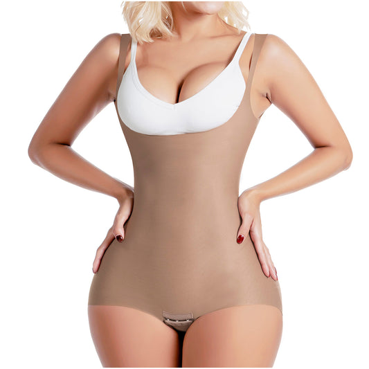 SONRYSE SP23NC Bodysuit Tummy Control for Women Open Bust Daily