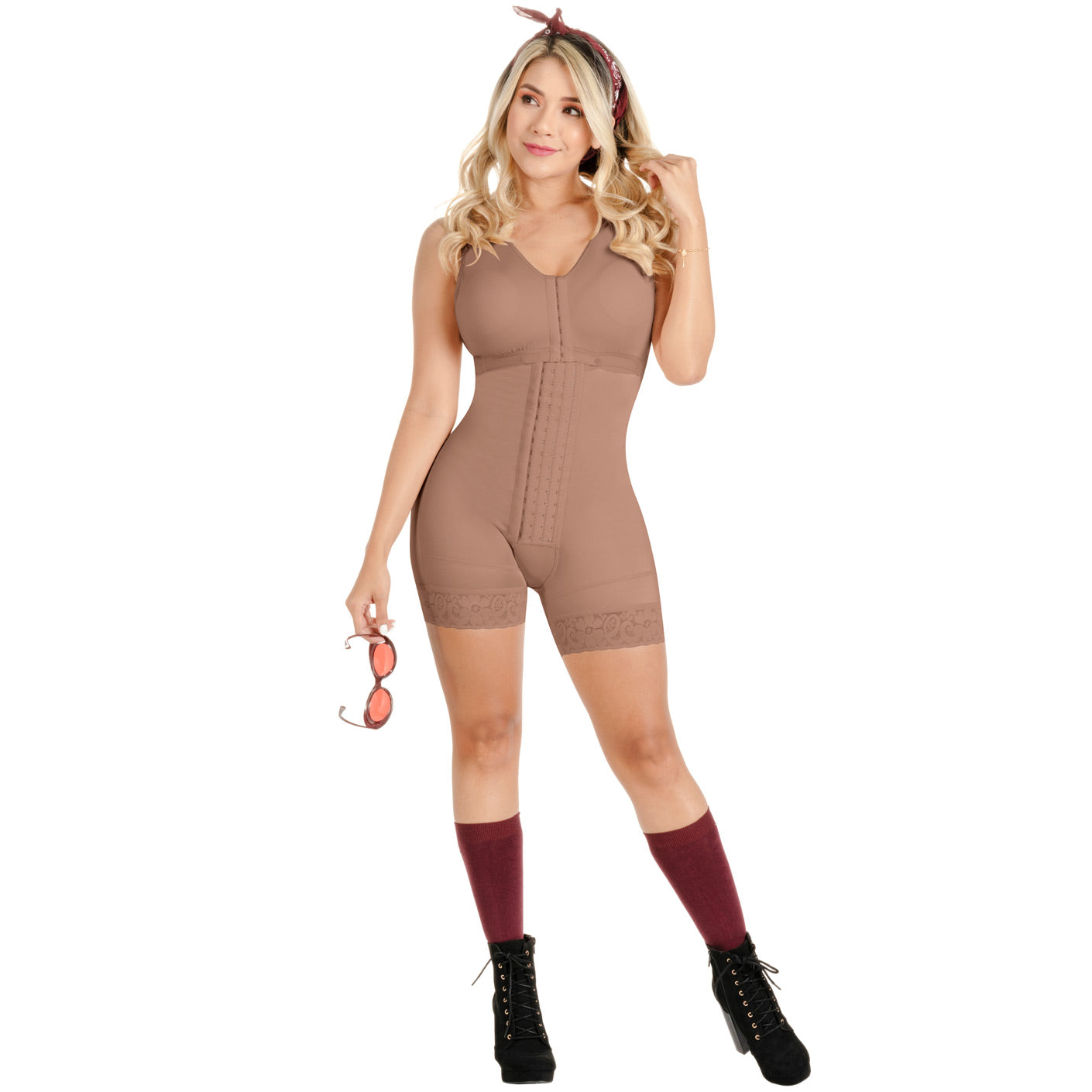 SONRYSE TR086BF Built in Bra Tummy Control Shapewear for Women