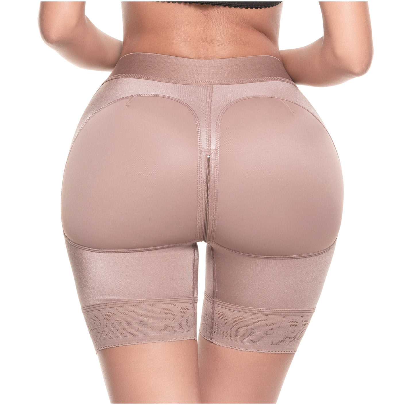SONRYSE TR71BF High Waisted Shaper Shorts for Women Mid-Length 