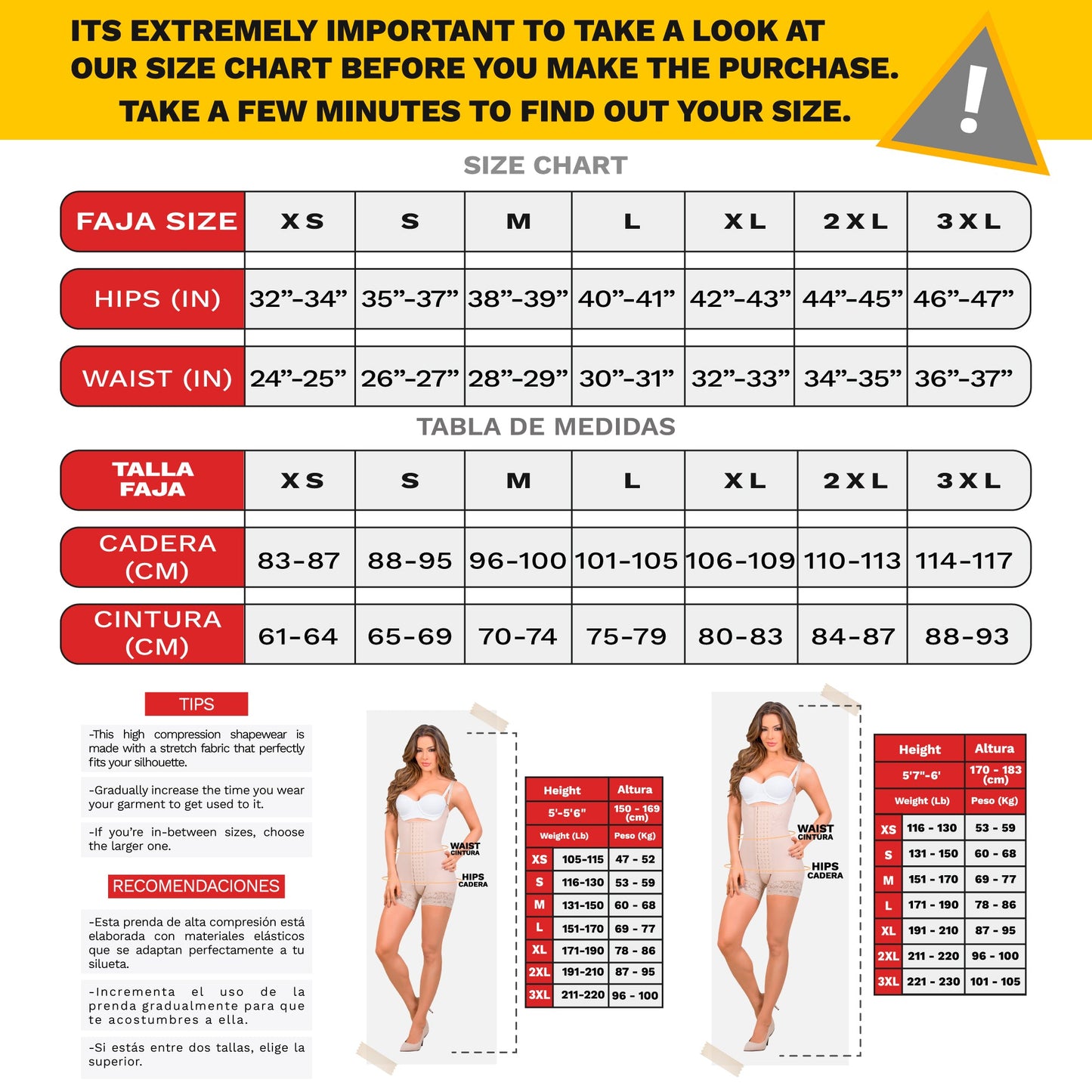 Fajas MariaE FU107 | Strapless Shapewear for Women for Daily Use | Tummy & Back Control - Pal Negocio