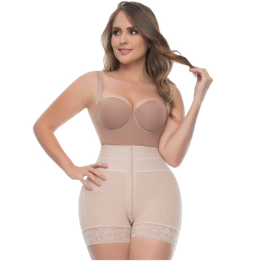 UpLady 6198  High Waisted Mid Thigh Shaper  Butt Lifter Tummy Control 
