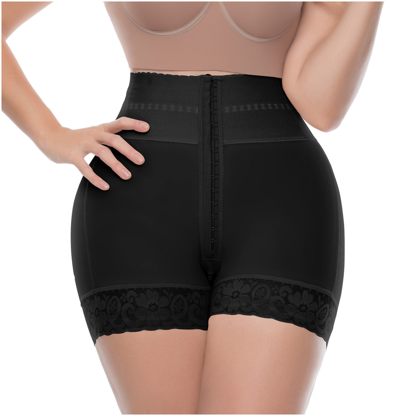 UpLady 6198  High Waisted Mid Thigh Shaper  Butt Lifter Tummy Control 