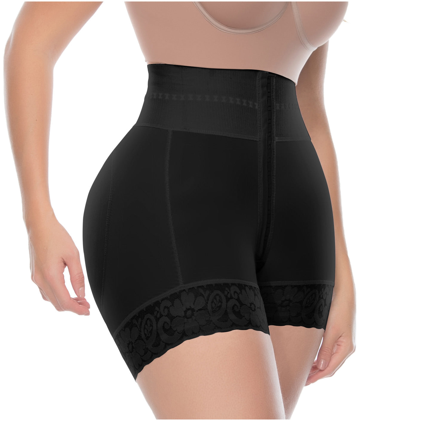 UpLady 6198  High Waisted Mid Thigh Shaper  Butt Lifter Tummy Control 