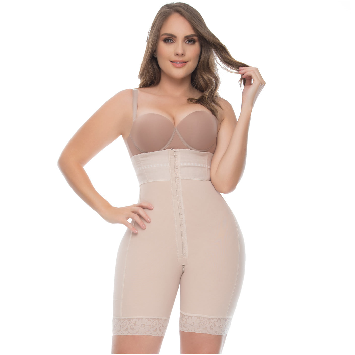 UpLady 6199 Tummy Control High Waisted Shapewear Butt Lifter Shorts