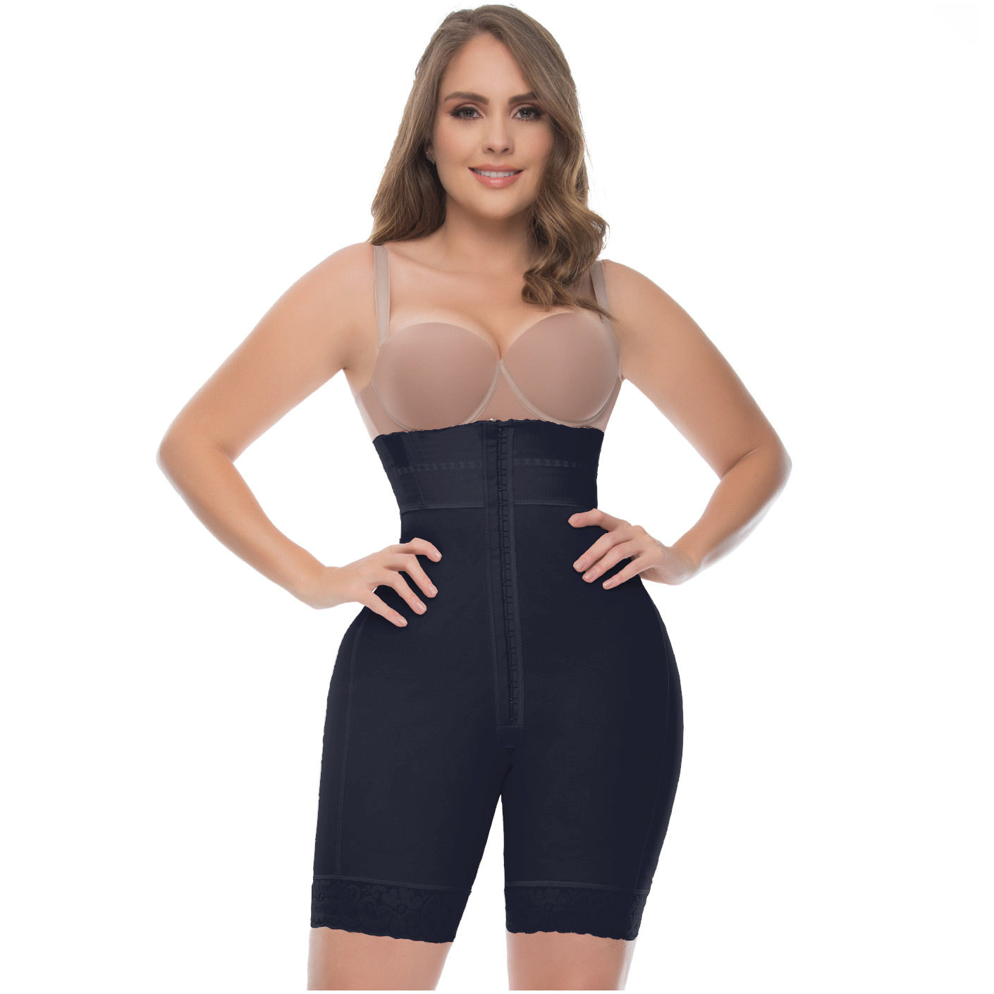 UpLady 6199 Tummy Control High Waisted Shapewear Butt Lifter Shorts