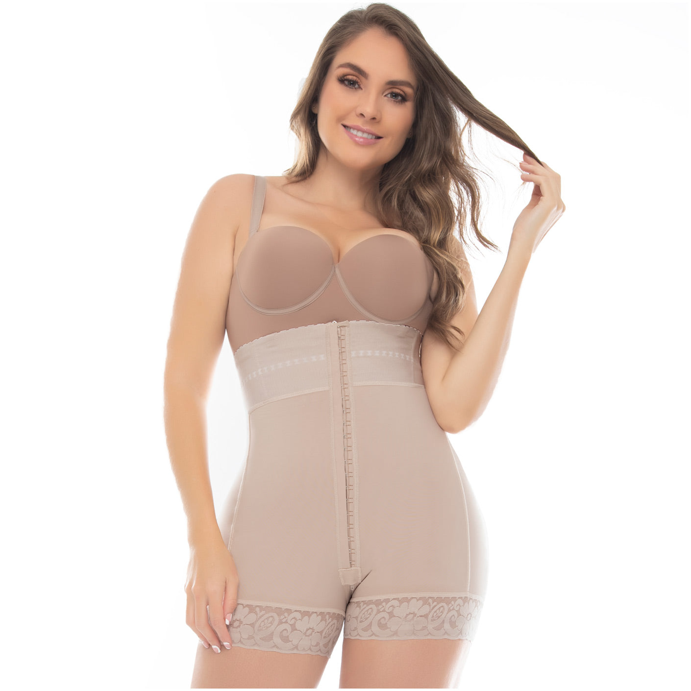 UpLady 6204 Butt Lifter Mid Thigh Shapewear Tummy Control Shorts