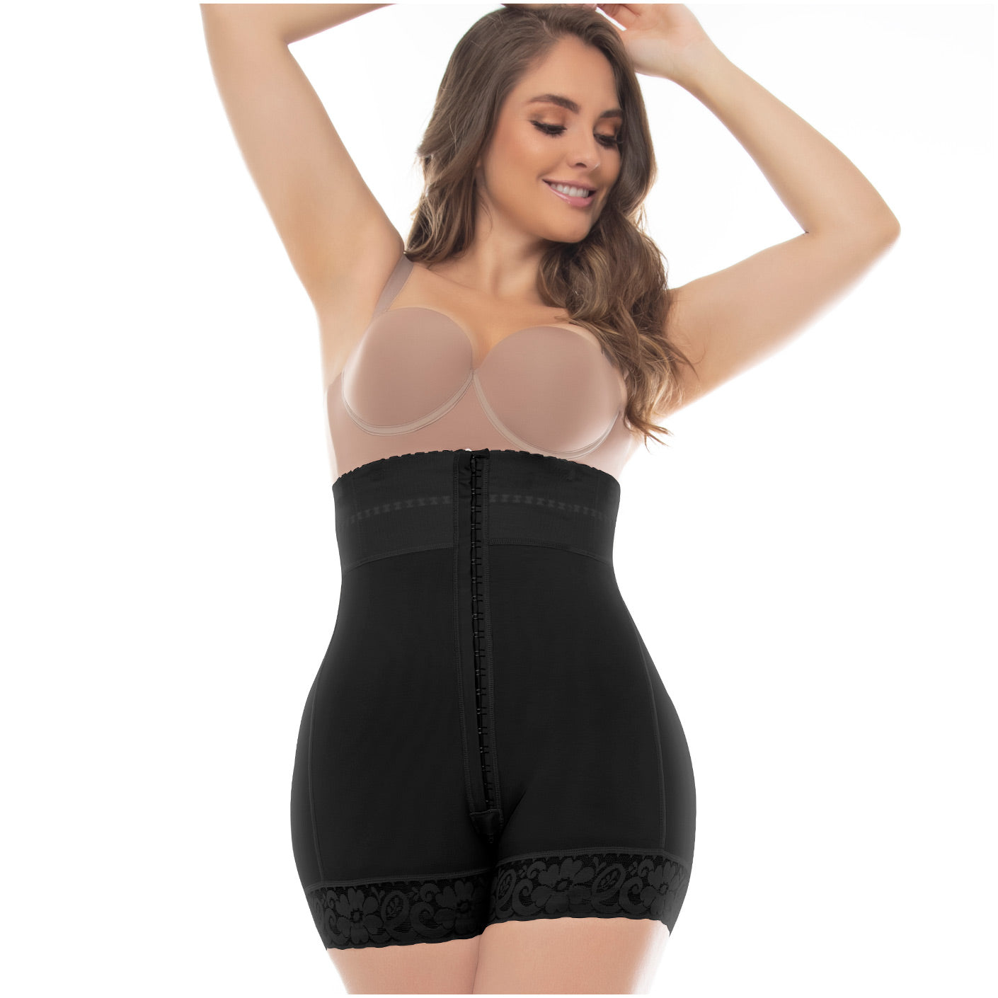UpLady 6204 Butt Lifter Mid Thigh Shapewear Tummy Control Shorts