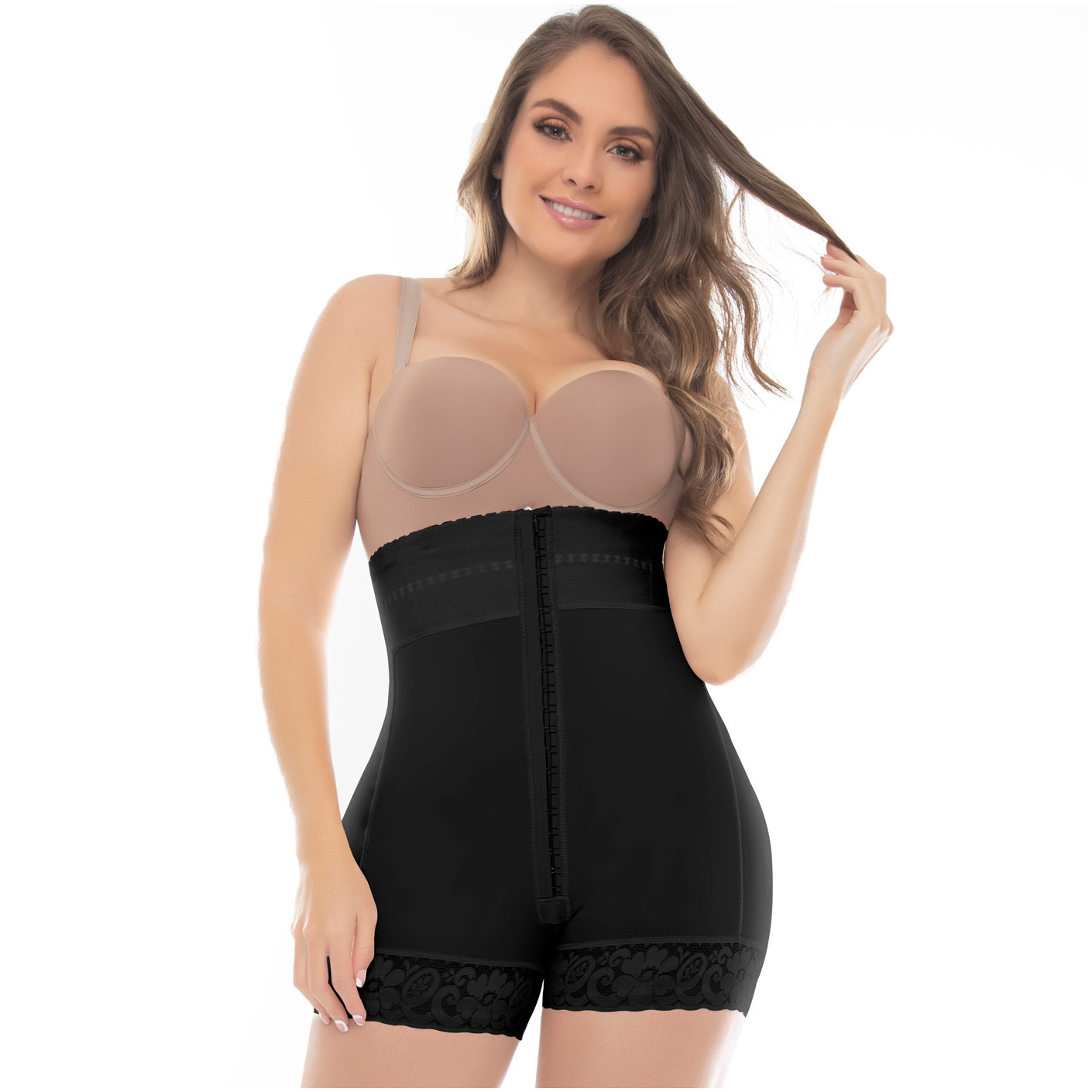 UpLady 6204 Butt Lifter Mid Thigh Shapewear Tummy Control Shorts