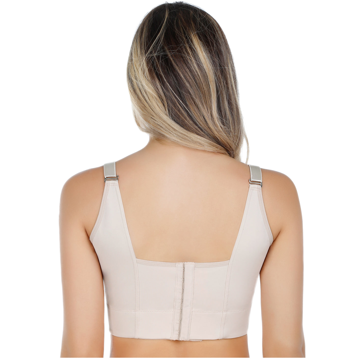 UpLady 8532 Women High Compression  Extra Firm Full Cup Push Up Bra Powernet